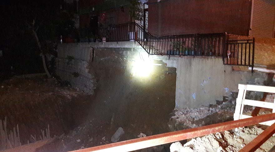 İstanbul Şişli’de göçük: Apartman boşaltıldı