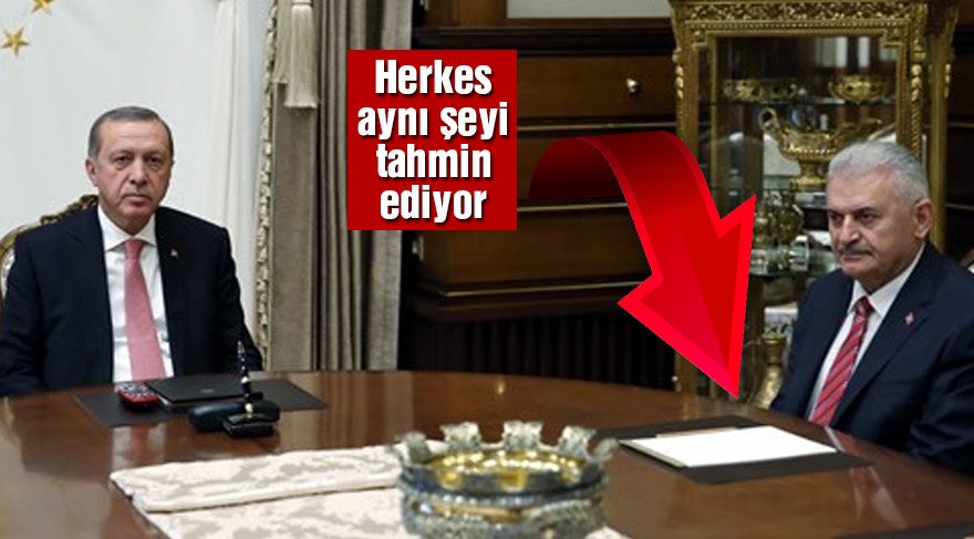 Başbakan Ak Saray’da… Görüşme başladı