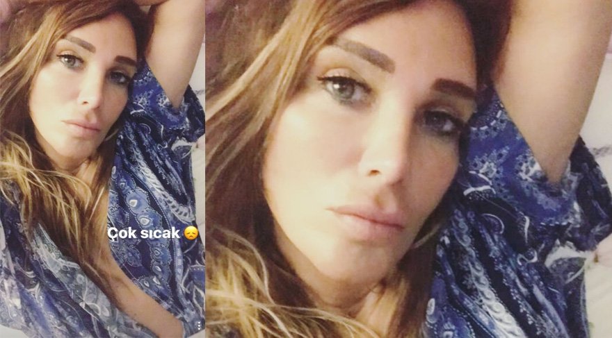 Seren Serengil’in sıcakla imtihanı