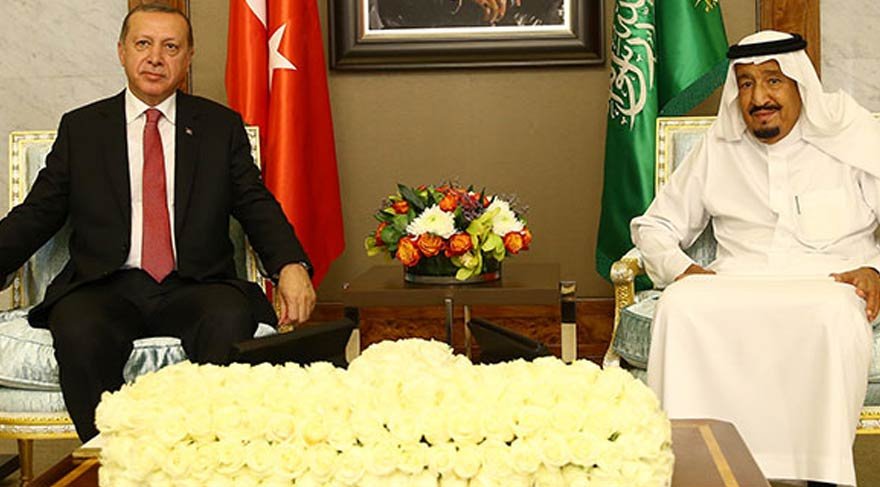 Erdoğan’ın Suudi Arabistan Kralı ile ilk fotoğrafı
