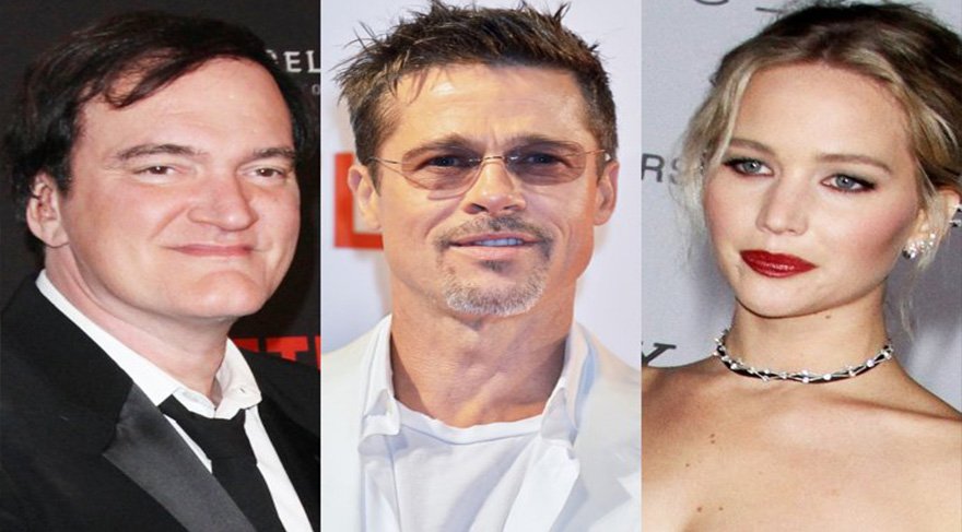 Tarantino’dan yeni film müjdesi! Brad Pitt ve Jennifer Lawrence ile görüşüyor