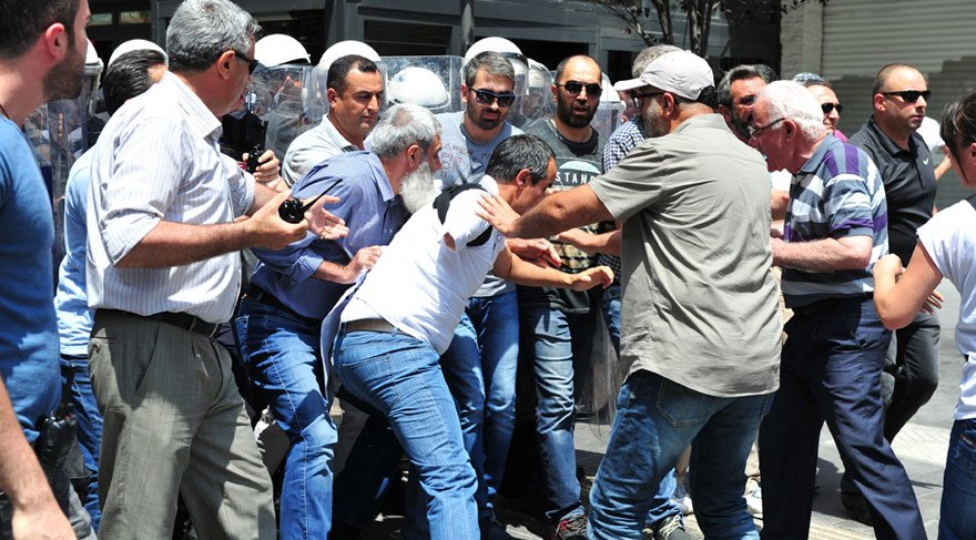 Başkent’teki eyleme polis müdahalesi: 4 gözaltı