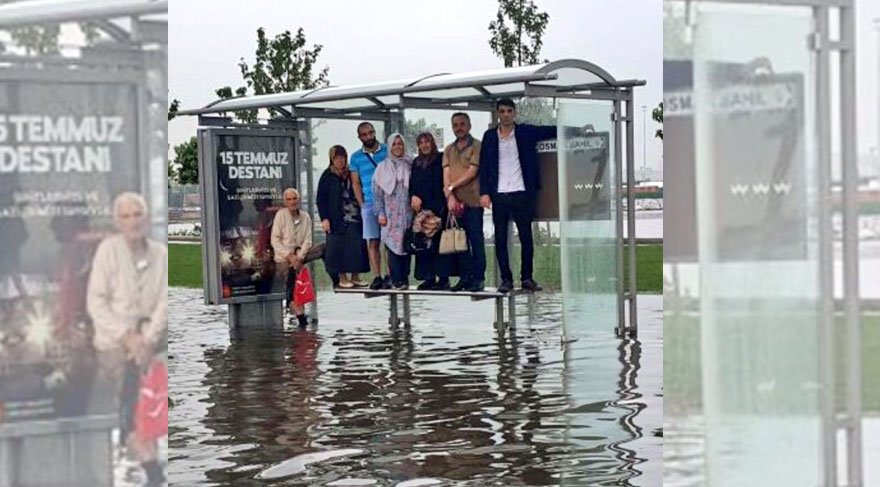 Hayatı olumsuz etkileyen şiddetli yağış sonrası vatandaşlar duruma sosyal medyadan isyan etti!