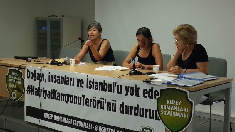 Kuzey Ormanları Savunması, çevre katliamına ve kamyon terörüne ‘Dur’ dedi