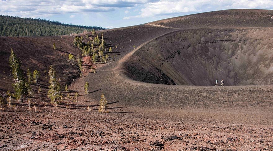 Lassen Volkanik Parkı’nın özel coğrafyası