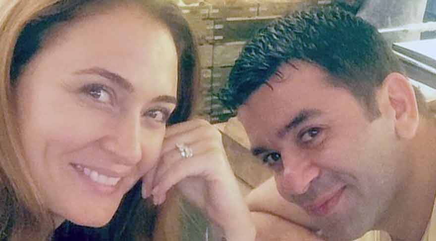 Ceyda Düvenci ve Bülent Şakrak çifti tatilde