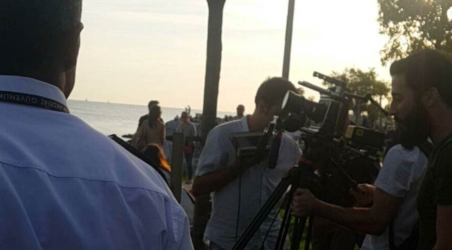 ‘Ev Kira Semt Bizim’ filminin çekimlerine engelleme girişimi