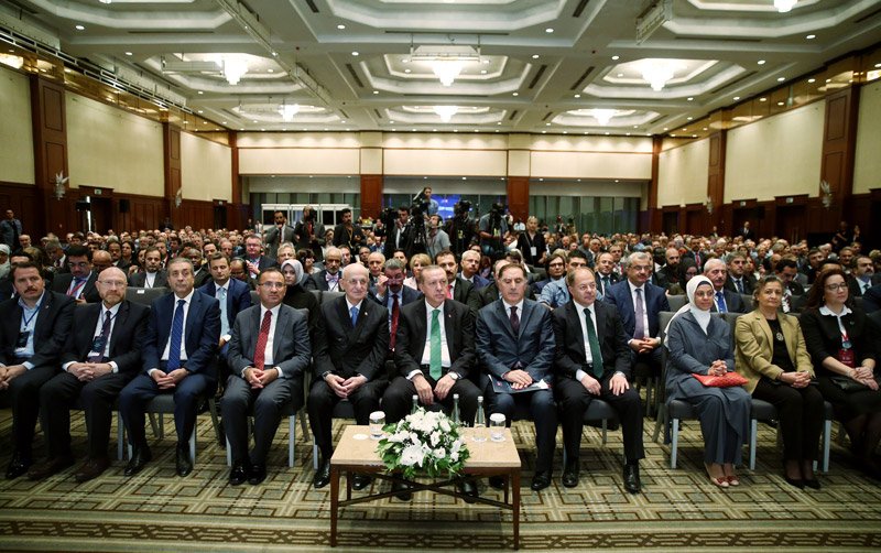 FOTO:DHA - İstanbul'da düzenlenen konferansın ilk gününe Cumhurbaşaknı Erdoğan da katılmıştı.
