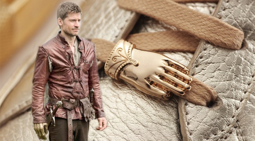 Game Of Thrones karakterlerinden Jamie Lannister’ın eli ayakkabı oldu