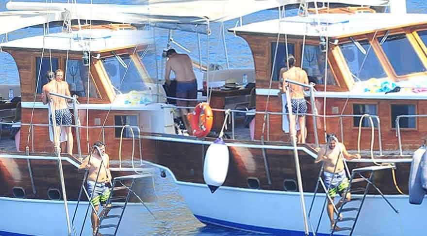 Sıla ve Ahmet Kural çifti mavi tura çıktı