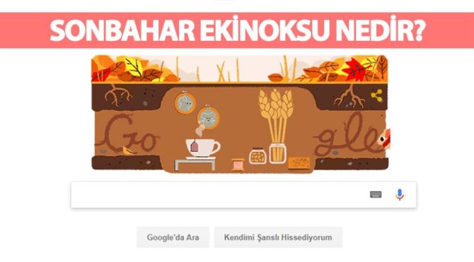 Google dan ilgin sonbahar ekinoksu doodle Sonbahar 