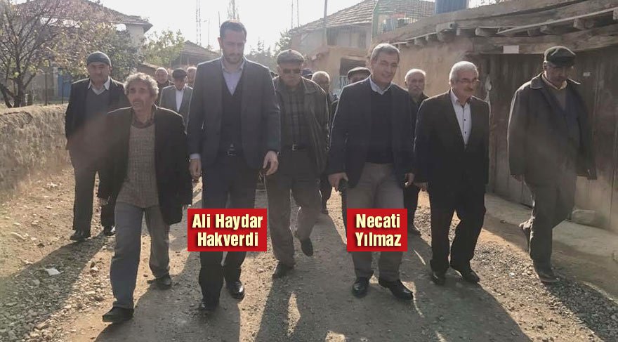 CHP'li vekiller o bölgeye gitti, yerinde inceledi.