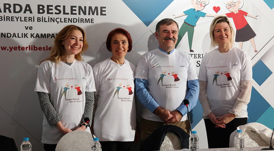 Akademik Geriatri Derneği, yaşlılıkta beslenme konusunda farkındalık yaratmak için bir kampanya başlattı.