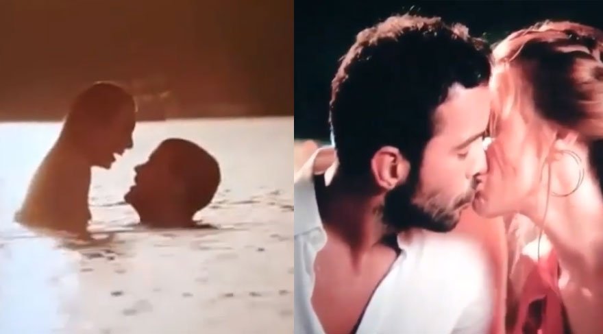 Barış Arduç ve Elçin Sangu’dan ateşli sahneler