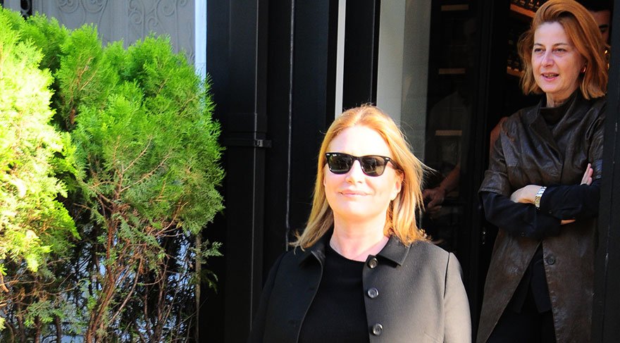 Caroline Koç’un kahve keyfi