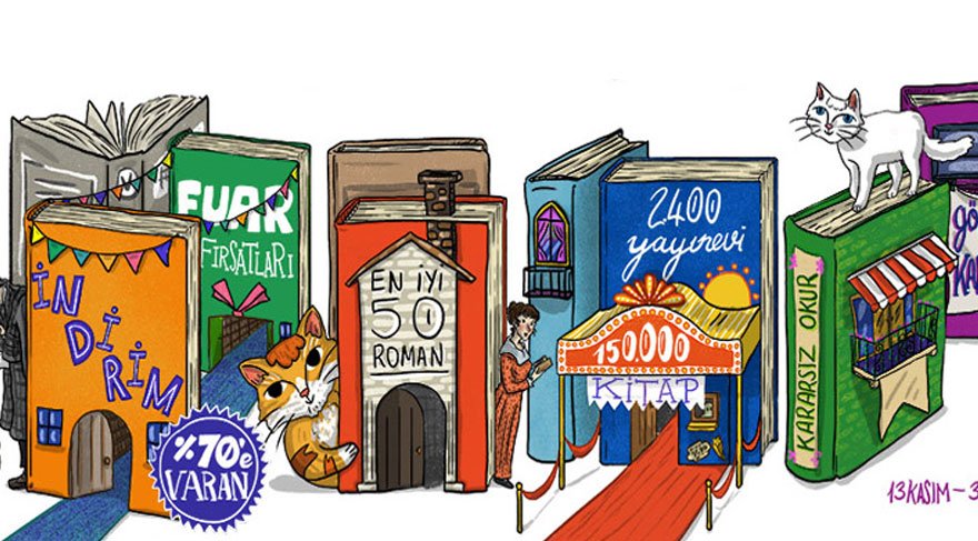 Online platformda kitap festivali