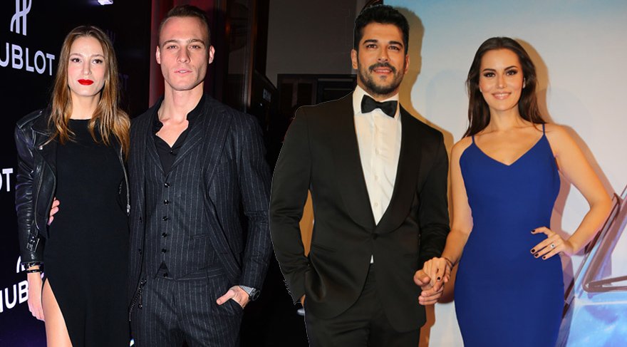 Burak Özçivit Fahriye Evcen, Kerem Bürsin Serenay Sarıkaya Serdar Ortaç Chloe stilleri