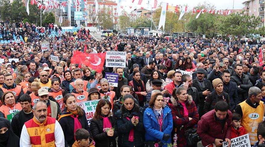 Tekirdağ’da binlerce kişi sokağa döküldü: ‘Sessiz ölüme dur de’