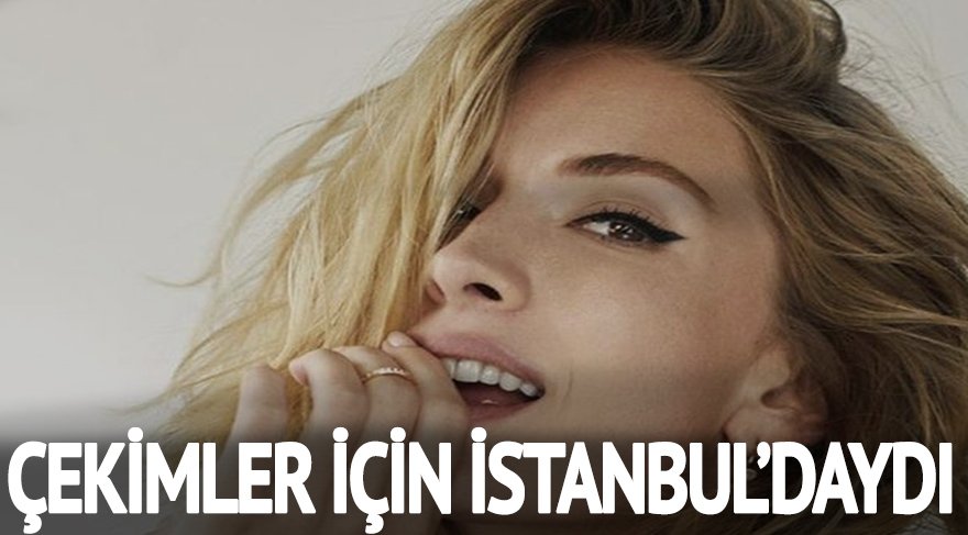 Londra’ya yerleşen Yasemin Allen özel bir çekim için İstanbul’daydı