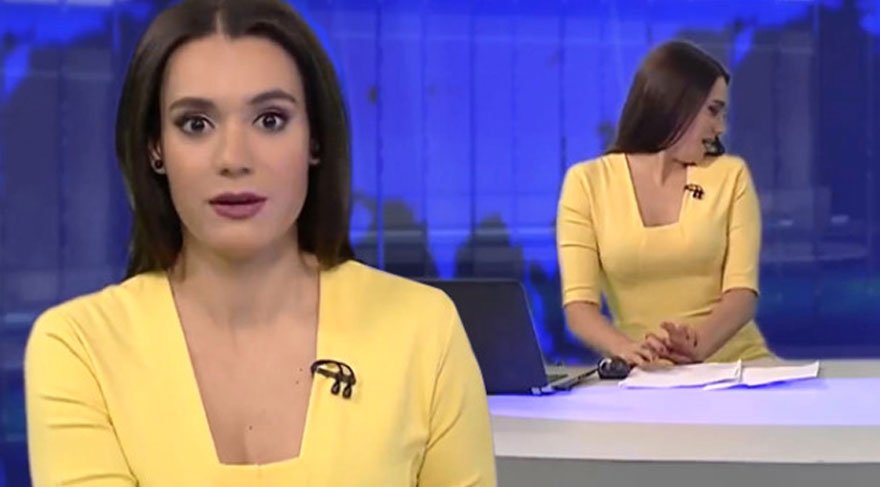Canlı yayında stüdyoya giren köpek zor anlar yaşattı!