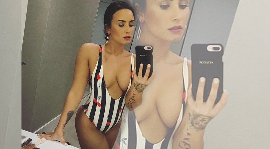 Demi Lovato’dan seksi paylaşım