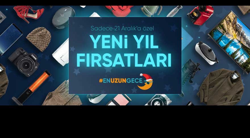 Hepsiburada.com’dan ‘En Uzun Gece’ye özel yüzde 70’e varan indirim