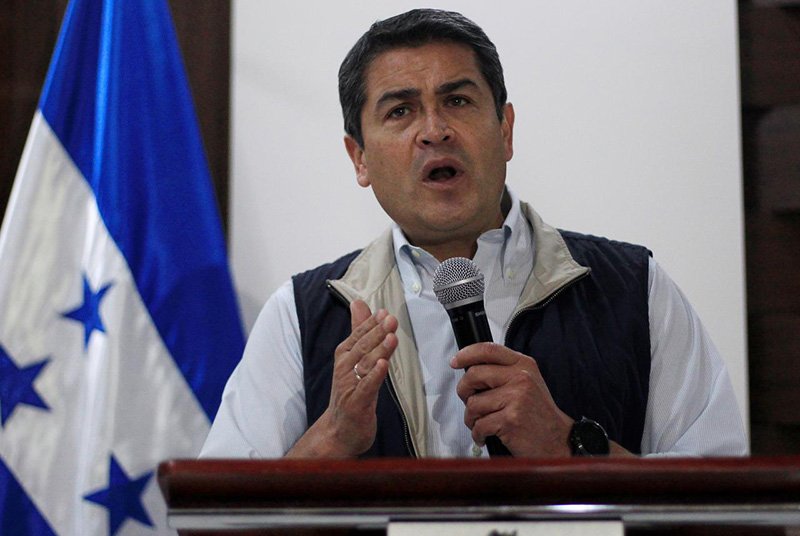 Honduras Devlet Başkanı Juan Orlando Hermandez