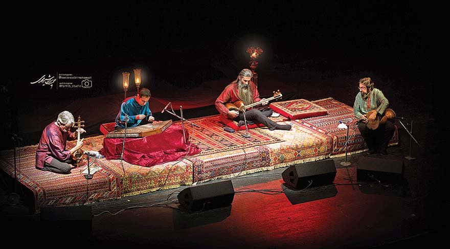 İran müziğinin ustaları sahnede