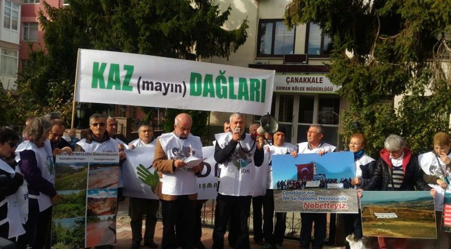 Çanakkale’de 150 bini aşkın ağaç termik santral için kesilecek