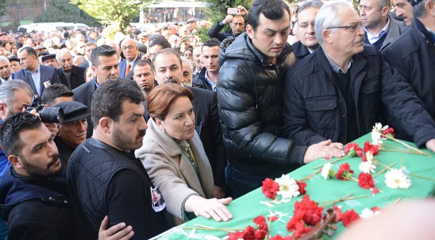 Meral Akşener Ali Kızıltuğ’un cenaze töreninde Son dakika haberleri