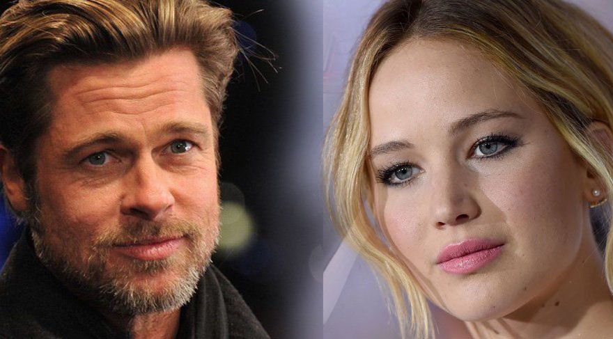 Brad Pitt ile Jennifer Lawrence aşk mı yaşıyor?