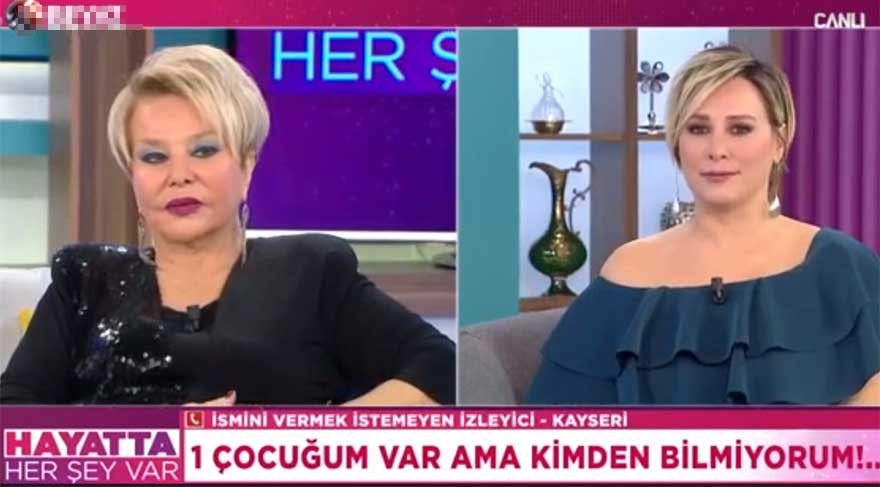 Canlı yayında şoke eden talep: “Çocuğum kimden bilmiyorum. Sevgilimin eşi….”