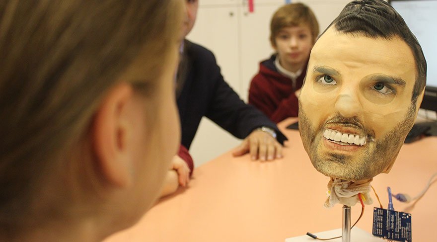 Ortaokul öğrencileri yaptı: Robotan