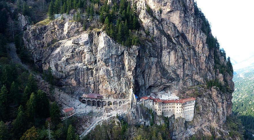 Sümela Manastırı restorasyonunda keşfedildi, gün yüzüne çıkarılıyor