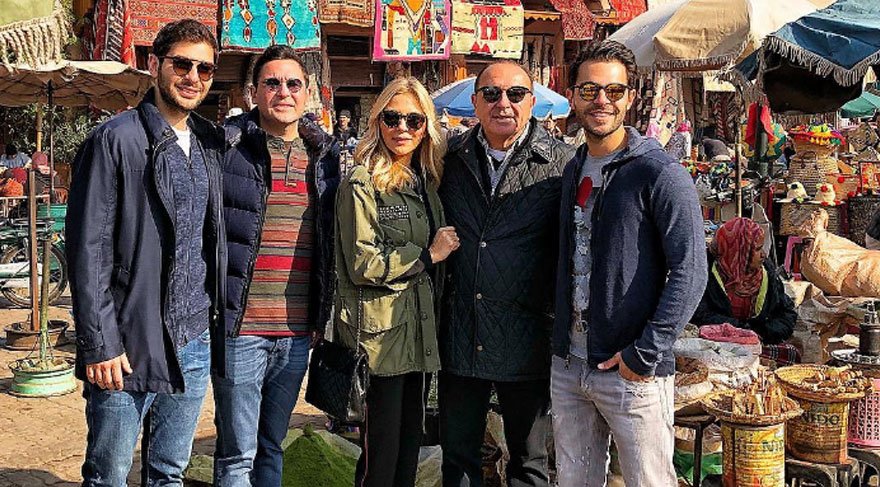 Sabancılar yeni yıl öncesi Marakeş’te