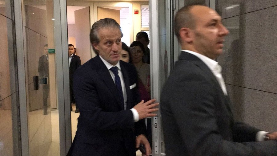 FOTO:İHA - Tugay Kerimoğlu adliyeden ayrılırken açıklama yapmadı.