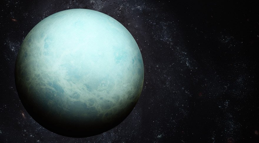 Sıra geldi URANÜS'e! Uranüs; şok edici, ani, skandallar, birden ortaya çıkan durumlar ile ilgilidir. Dünya astrolojisinde ise sağ görüşlü kişiler, bireysellik, salgın hastalıklar, şimşekler, depremler, uçaklar, faşizm, bilimsel yeni gelişmeler, patlamalar ve anarşi demek.