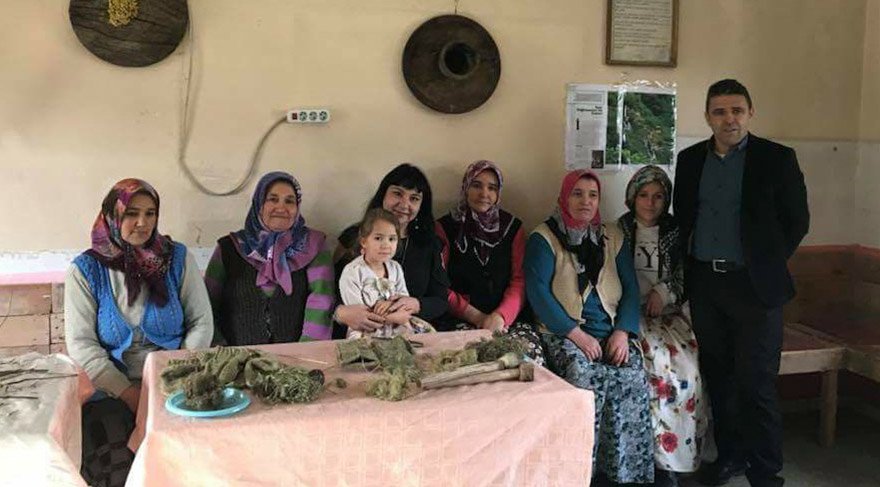 Giresunlu kadınlar, bu otu toplayıp çorap yaptı