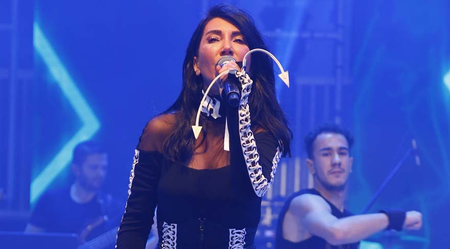 Hande Yener izdihamı