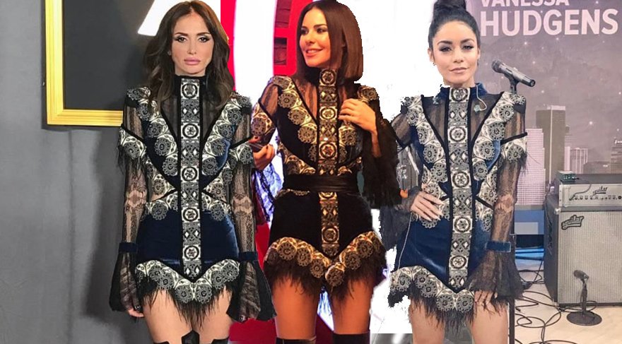 Raisa Vanessa tasarımı, Emina Sandal, Vanessa Hudgens ve Ceylan Çapa’dan sonra şimdi de Defne Samyeli üzerinde