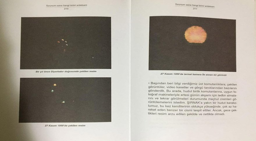 F-16 ve Özel Kuvvetler, sınırda UFO kovalamış