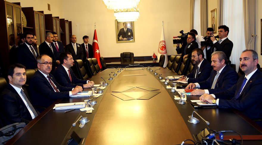AKP-MHP İttifak Komsiyonu ilk kez toplandı