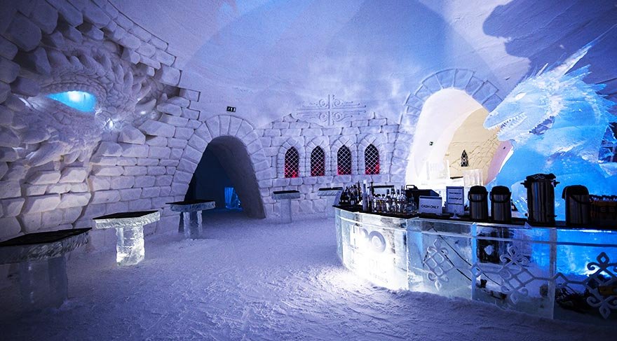 Game of Thrones temalı bu özel otel, Finlandiya Lapland'de açıldı.
