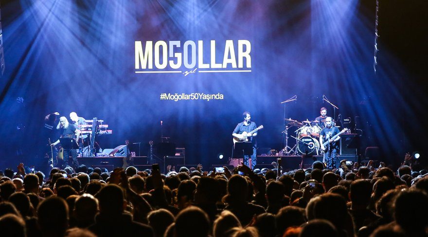 Efsane grup Moğollar, 50’inci yaşını kutladı