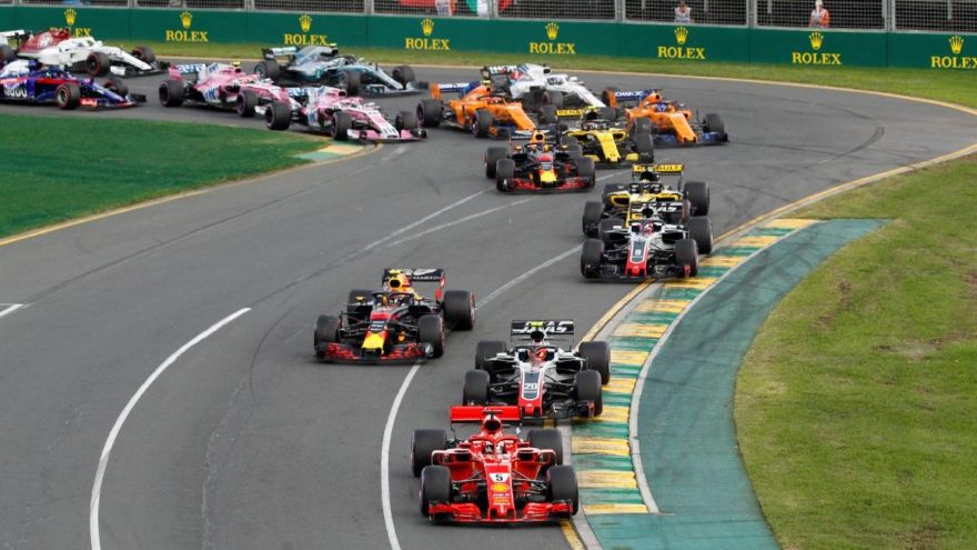 Ferrari’nin Melbourne şovu!