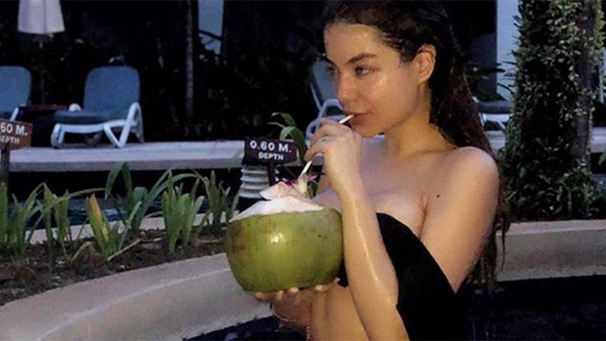 Buse Narcı’dan tatil pozları
