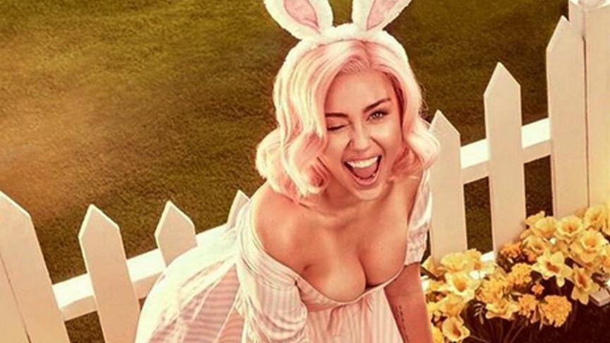 Miley Cyrus’tan Paskalya fotoğrafları