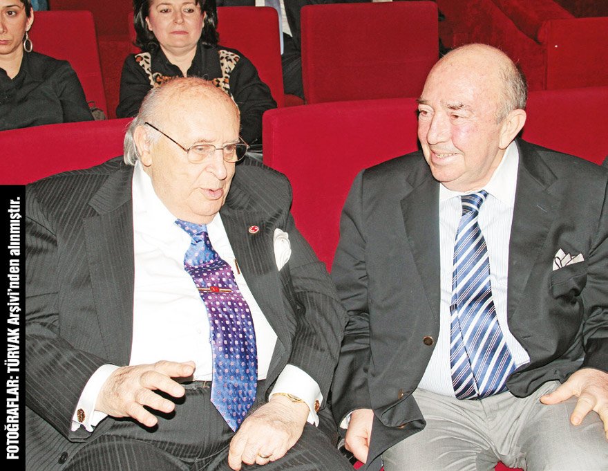 Türker İnanoğlu, 9. Cumhurbaşkanı Süleyman Demirel ile birlikte...