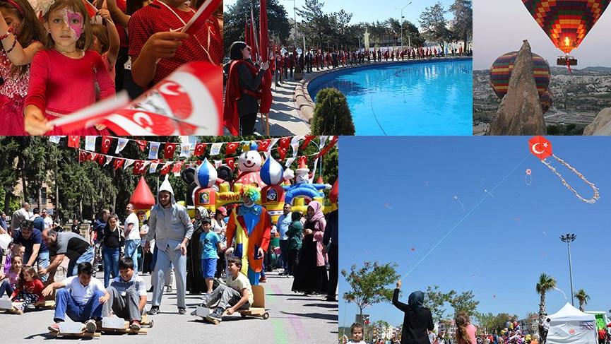 Tüm Türkiye’den 23 Nisan Ulusal Egemenlik ve Çocuk Bayramı kutlamaları