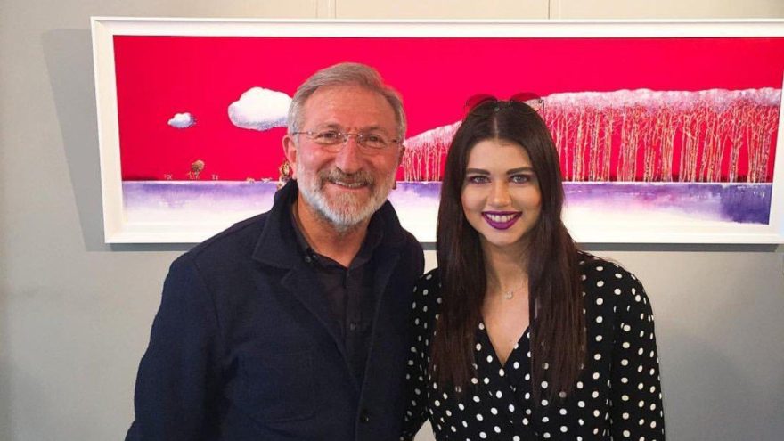 Gafur Uzuner’den ‘Kırmızının Kıyısında’ resim sergisi